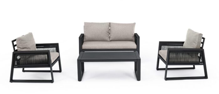 SET4 SALOTTO C-C CAPTIVA ANTRACITE LH32 ANDREA BIZZOTTO 0662596 - immagine 6