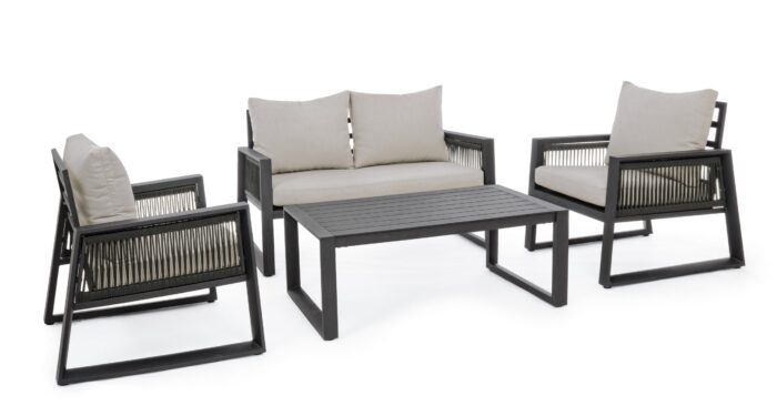 SET4 SALOTTO C-C CAPTIVA ANTRACITE LH32 ANDREA BIZZOTTO 0662596