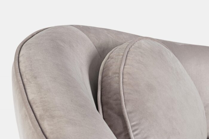 DIVANO 2P CANDIS GRIGIO CHIARO ANDREA BIZZOTTO 0743698 - immagine 2