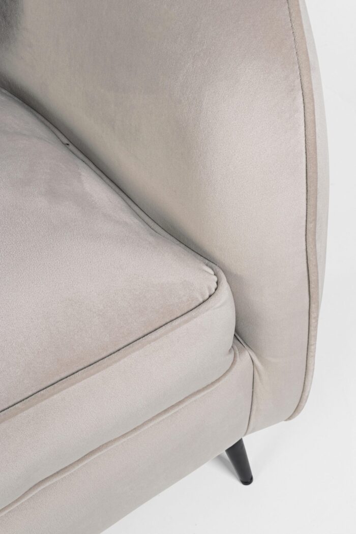 DIVANO 2P CANDIS GRIGIO CHIARO ANDREA BIZZOTTO 0743698 - immagine 3