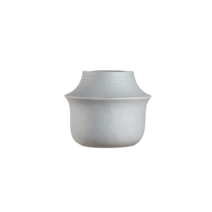 1O183 Vaso basso in Ceramica Ø24x21h L'Oca Nera1O183 Vaso basso in Ceramica Ø24x21h L'Oca Nera