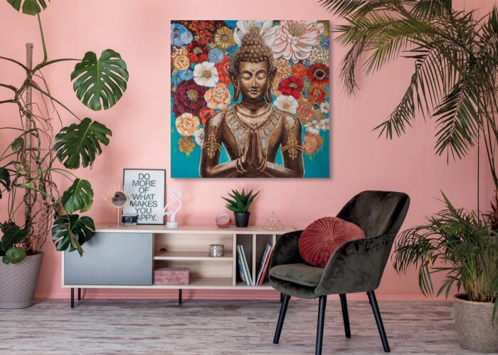 Quadro Siddharta 100×100 Agave Quadri - immagine 2