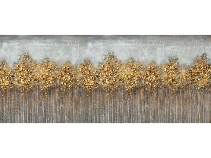 Quadro Bosco dorato 150×60 Agave Quadri