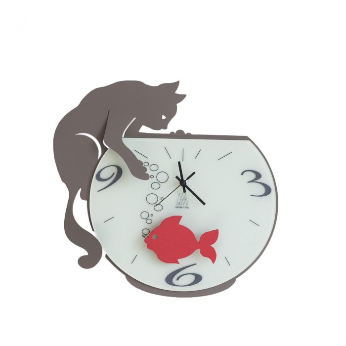 Orologio "Tommy and Fish"