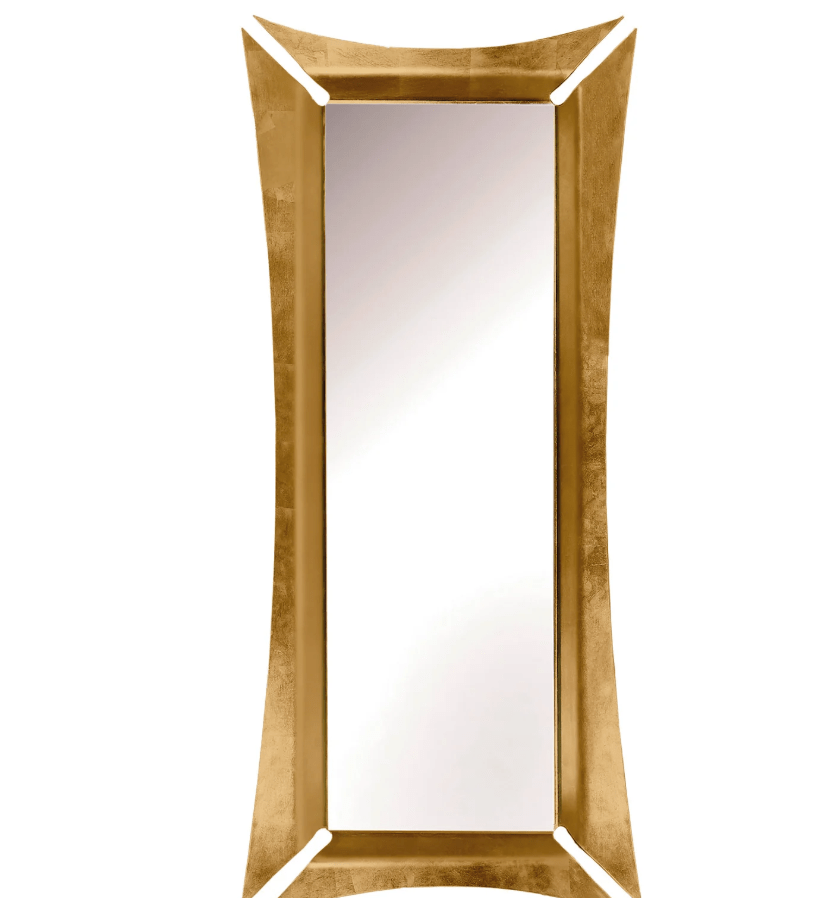 SPECCHIO MORGANA DA TERRA FOGLIA ORO