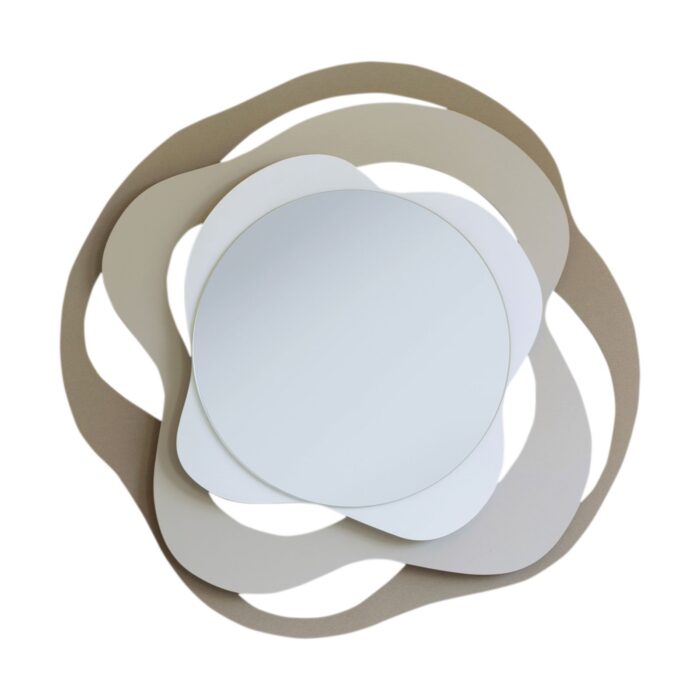 SPECCHIO ISOTTA BEIGE-NOCCIOLA-BIANCO