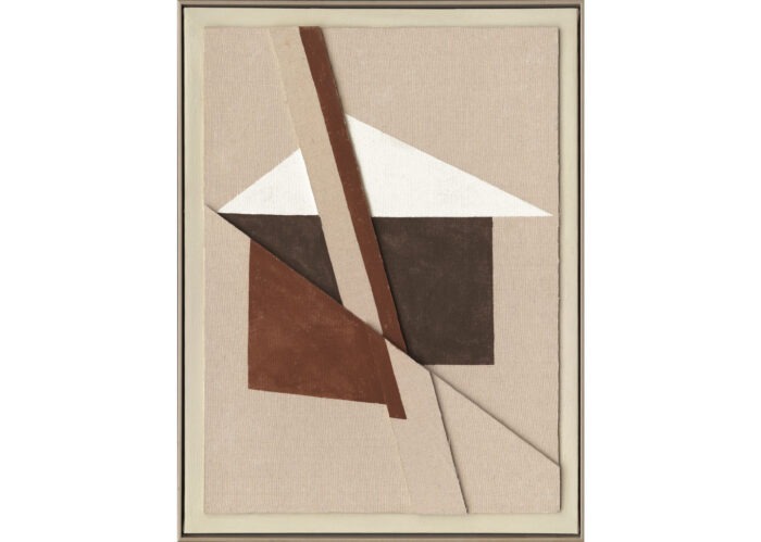 QUADRO BROWN SHAPES 60 X 80 AG140185 AGAVE QUADRI