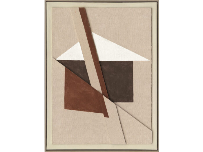 QUADRO BROWN SHAPES 60 X 80 AG140185 AGAVE QUADRI