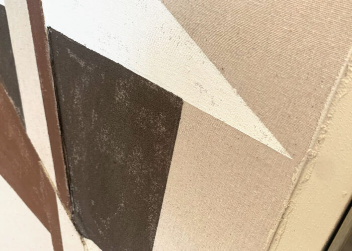 QUADRO BROWN SHAPES 60 X 80 AG140185 AGAVE QUADRI - immagine 3