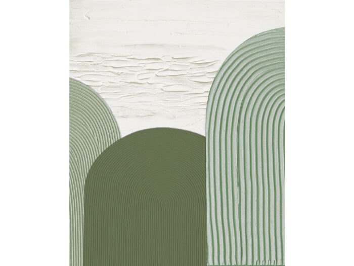 QUADRO GREEN CURVES 80 X 100 AG140188 AGAVE QUADRI