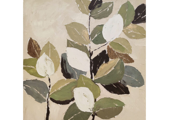 QUADRO FOLIAGE 1 90 X 90 AG140190 AGAVE QUADRI