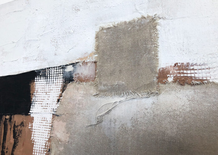 QUADRO DUST ABSTRACT 100 X 100 AG140191 AGAVE QUADRI - immagine 3