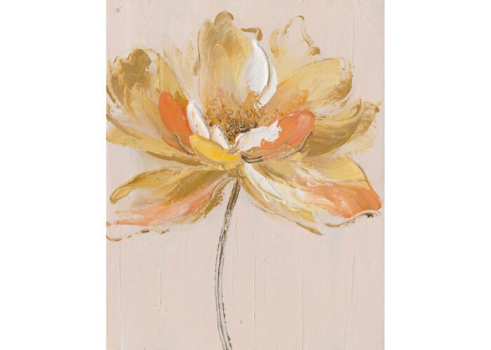 QUADRO SILK FLOWER 3 40 X 50 AG140211 AGAVE QUADRI