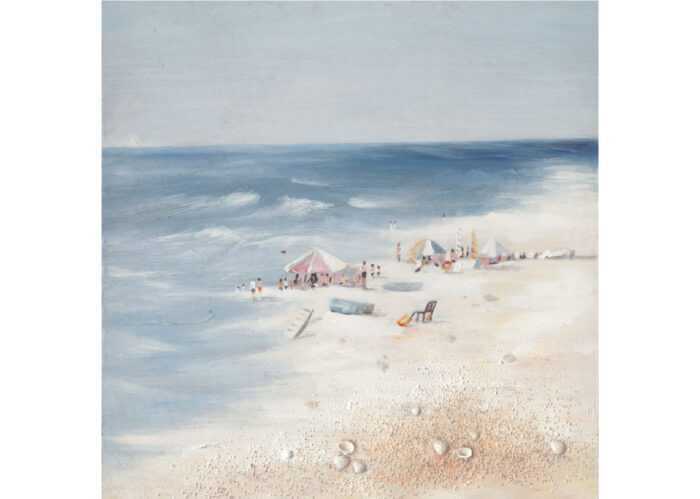 QUADRO FREE BEACH  80 X 80 AG140214 AGAVE QUADRI