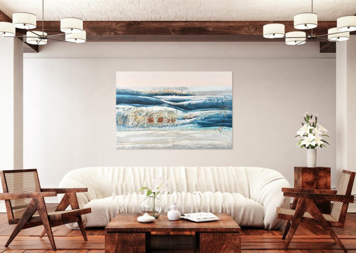 QUADRO NETTUNO 150 X 100 AG140228 AGAVE QUADRI - immagine 5