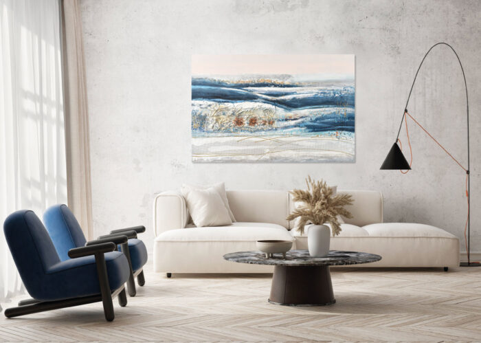 QUADRO NETTUNO 150 X 100 AG140228 AGAVE QUADRI - immagine 4
