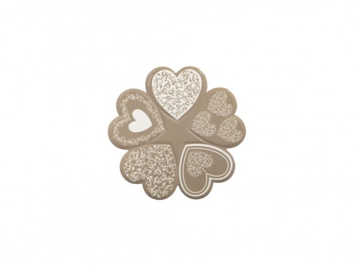 BOMBONIERA DECORATION CUORE IN CERAMICA RICCIOLI DI FATA - BRANDANI