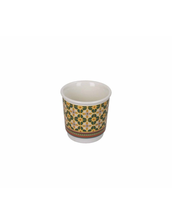 BOMBONIERA BICCHIERINO LE CEMENTINE SET 4 PZ NEW BONE CHINA - BRANDANI - immagine 2