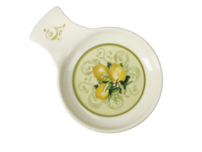BOMBONIERA ECLETTICO LIMONI SET 2 PZ PORCELLANA - BRANDANI