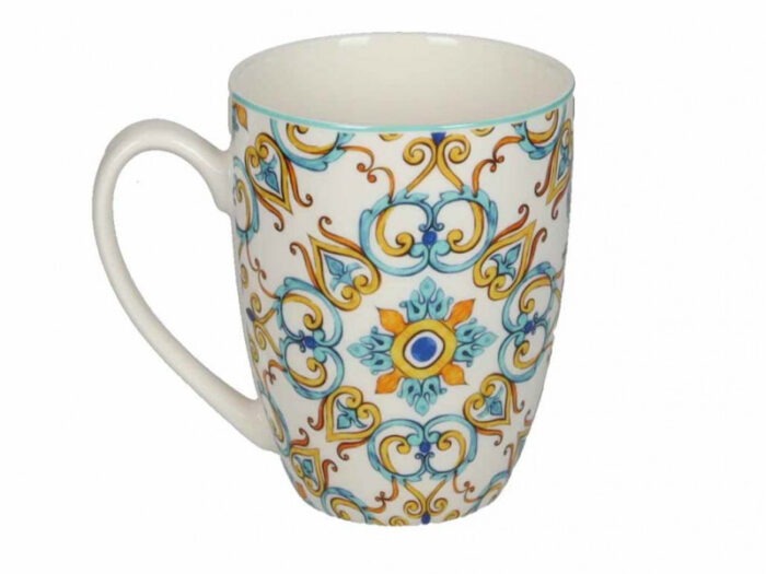 BOMBONIERA MUG CUORE MEDICEA NEW BONE CHINA - BRANDANI