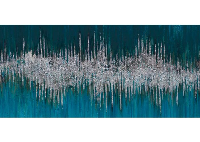 QUADRO Dark blue art 150×70 AG150263 AGAVE QUADRI