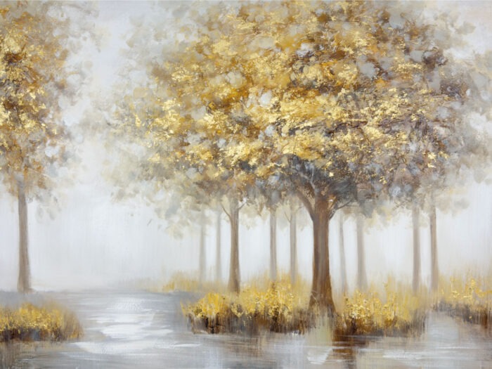 QUADRO Golden Forest 120x90  AG150276 AGAVE QUADRI