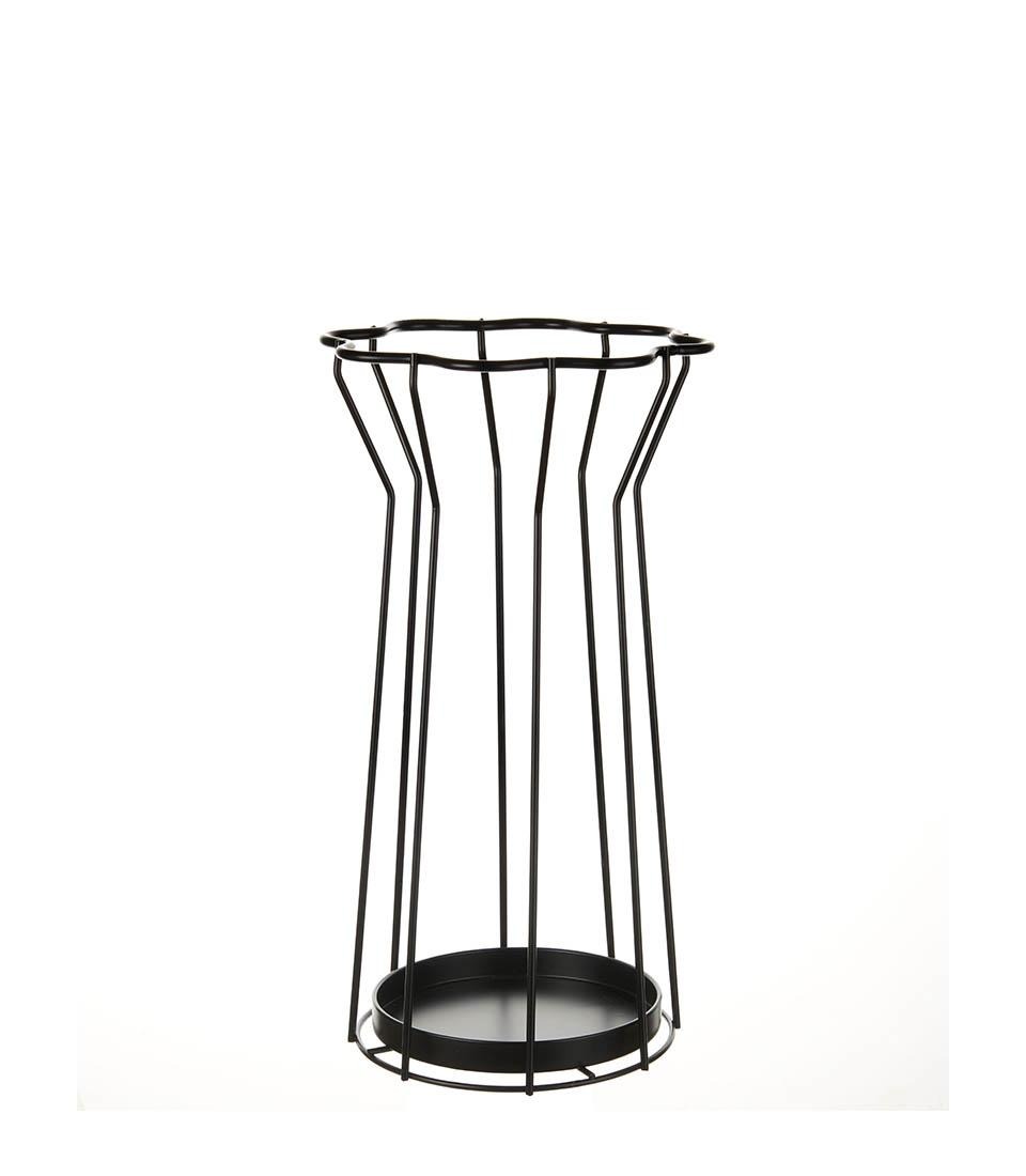 L'Oca Nera - Portaombrelli in metallo dorato Ø29x54h cm