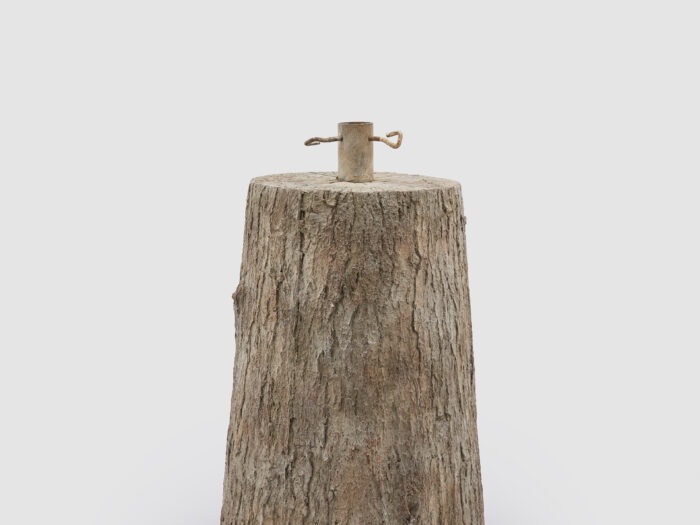 EDG Enzo de Gasperi Base tronco Albero di Natale h43 cm D32 cm