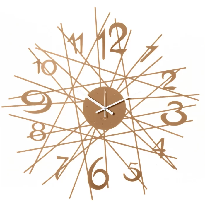 Orologio di design da parete Zig Zag - A&M
