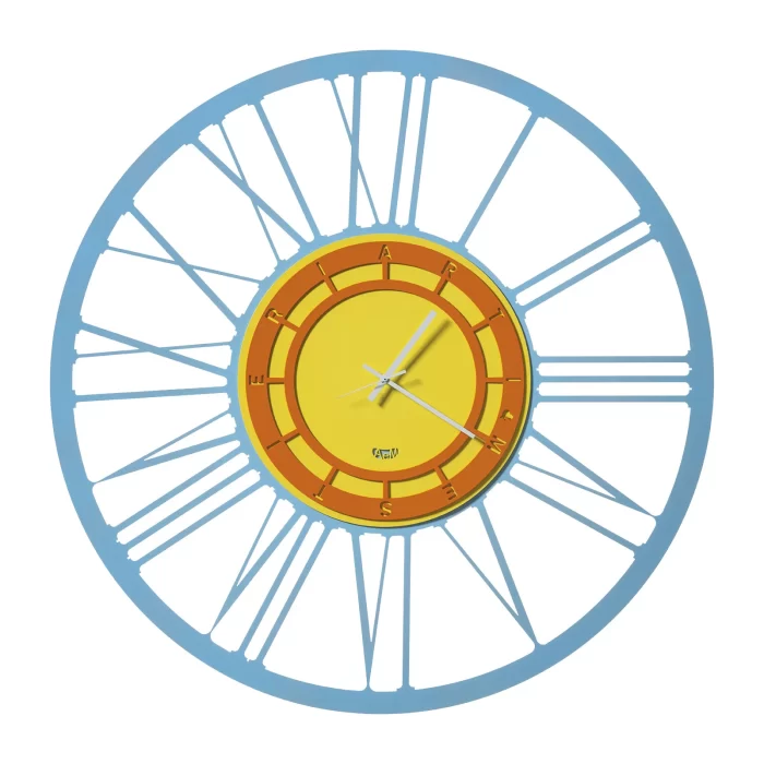 Orologio da parete di design Big Piccolo Pop - A&M