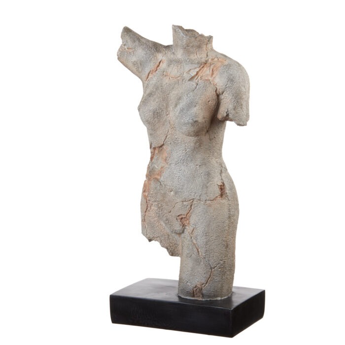SCULTURA DECORATIVA BUSTO DONNA - L'OCA NERA