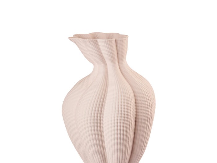 VASO ALTO BIANCO AVORIO - L'OCA NERA