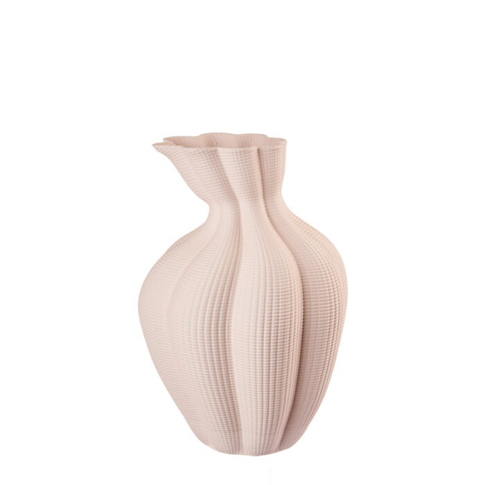 VASO ALTO BIANCO AVORIO - L'OCA NERA