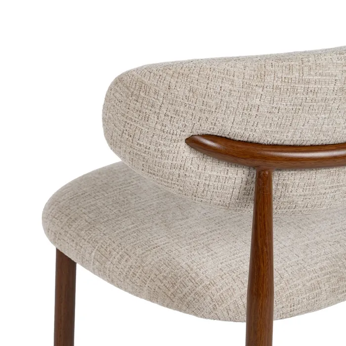 SEDIA BEIGE TESSUTO-METALLO CONTRACT 53 X 51 X 76,50 CM - 614625 - immagine 11