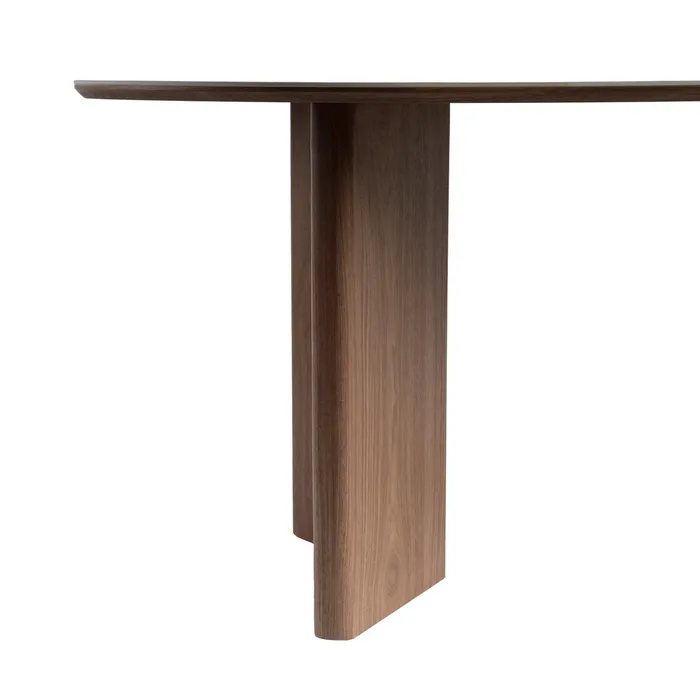 Tavolo da pranzo bianco e marrone 180 x 90 x 76h cm - immagine 4