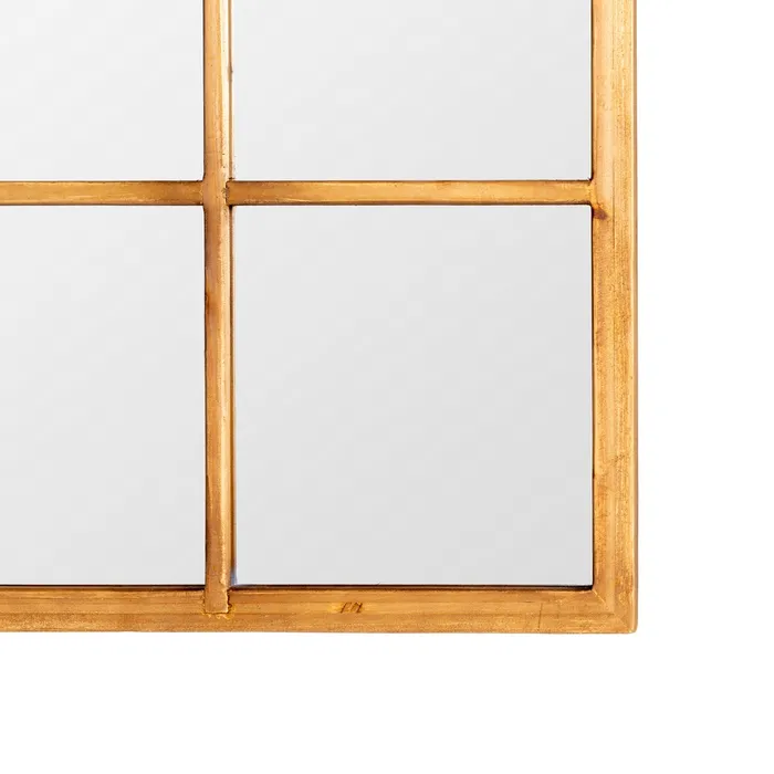SPECCHIO NATURALE LEGNO. DECORAZIONE 90 X 3 X 180 CM - 614994 - immagine 3