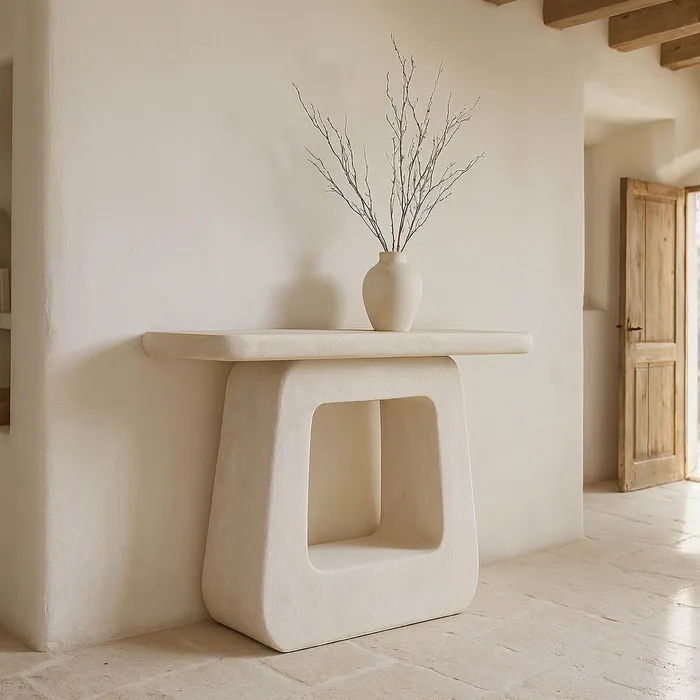 CONSOLE BIANCO MDF- WILMA 120 X 38 X 80 CM - 615193