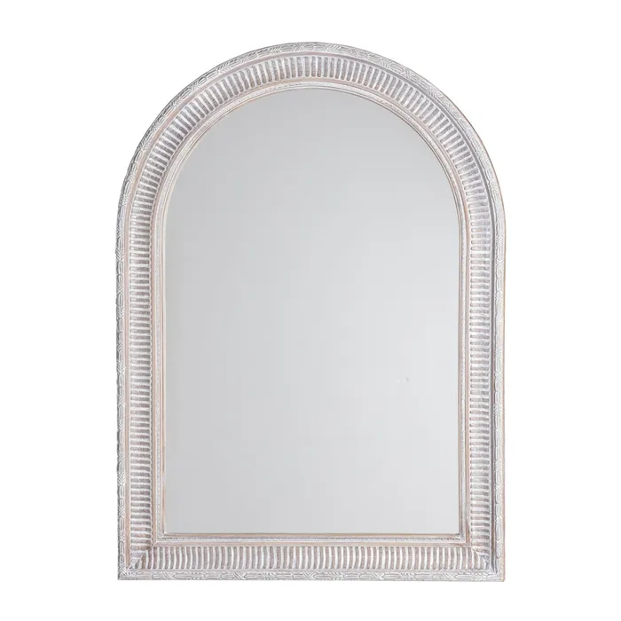 SPECCHIO GRIGIO LEGNO PAULONIA 76 X 3,50 X 106 CM - 615222