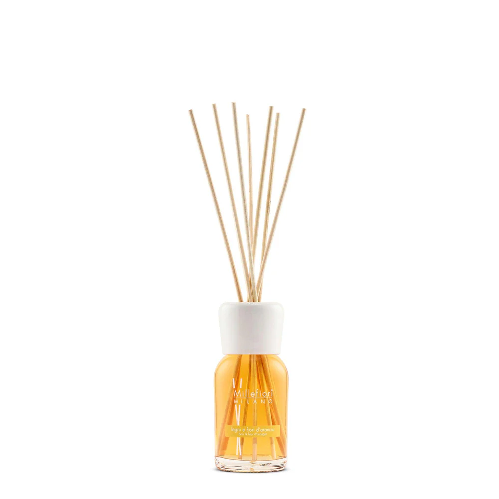MILLEFIORI MILANO - DIFFUSORE A BASTONCINI LEGNI & FIORI D'ARANCIO