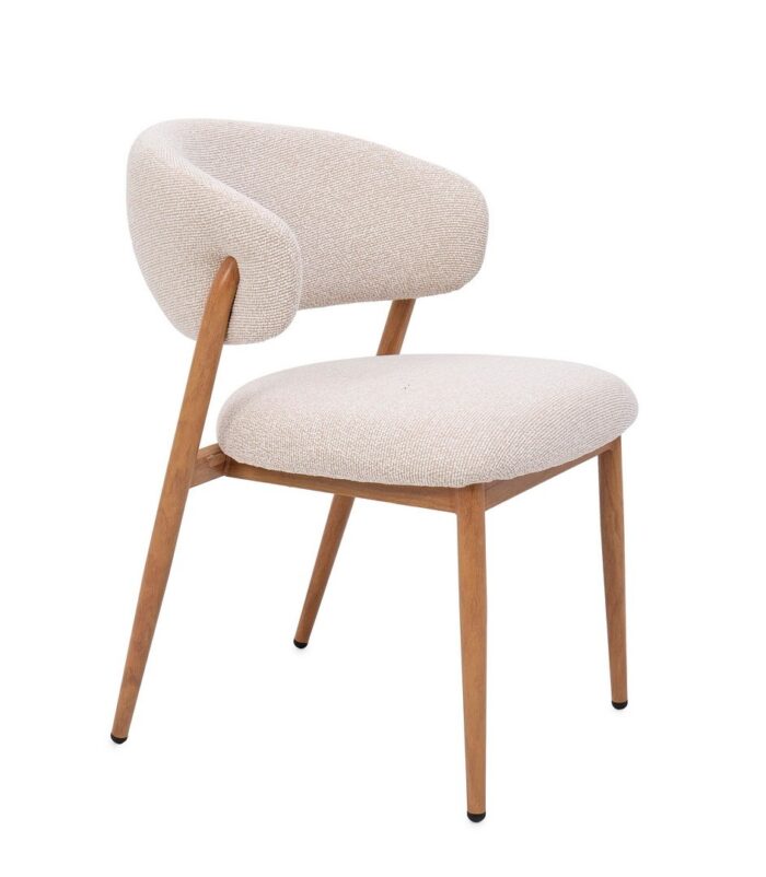 SEDIA CASSANDRA NATURALE/LINO - ANDREA BIZZOTTO - 0733604