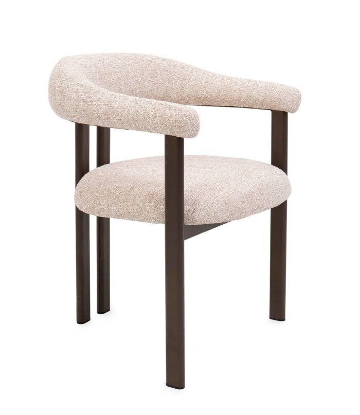 SEDIA C-BR GIUDITTA BRONZO/SAND - ANDREA BIZZOTTO - 0733610