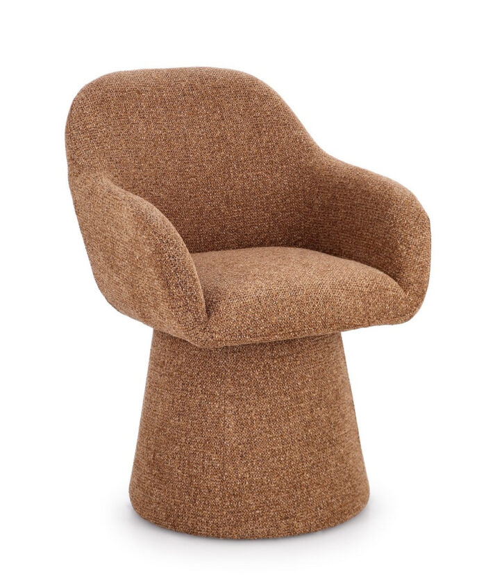 POLTRONA GIREVOLE ANTARA TERRACOTTA - ANDREA BIZZOTTO - 0734542