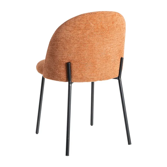 SEDIA ZUCCA TESSUTO-METALLO CONTRACT 49 X 48 X 80 CM - immagine 6