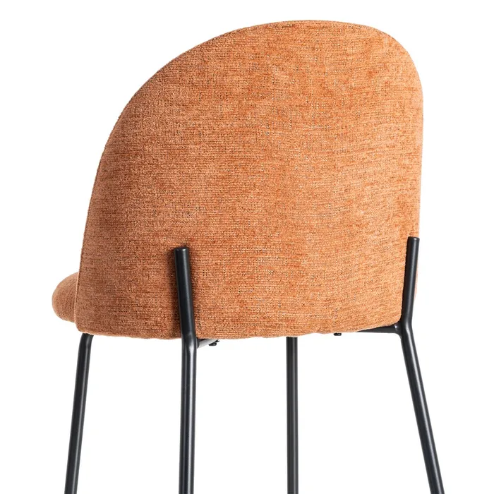 SEDIA ZUCCA TESSUTO-METALLO CONTRACT 49 X 48 X 80 CM - immagine 7