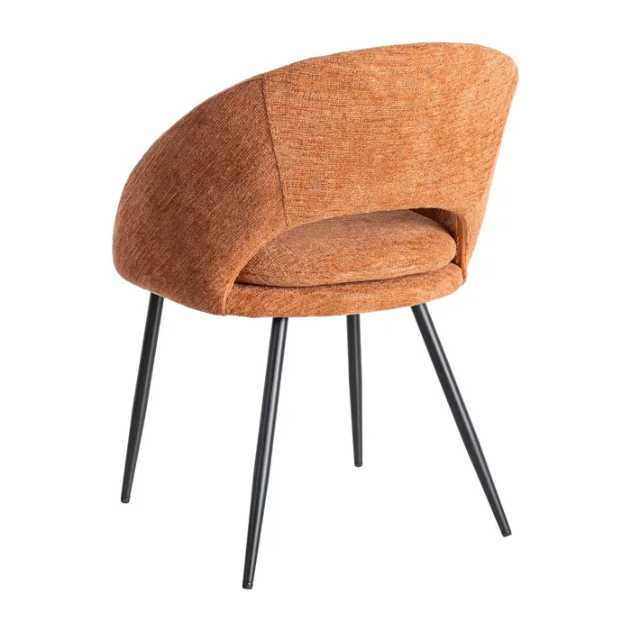 SEDIA ZUCCA TESSUTO-METALLO CONTRACT 58 X 60 X 80 CM - immagine 5