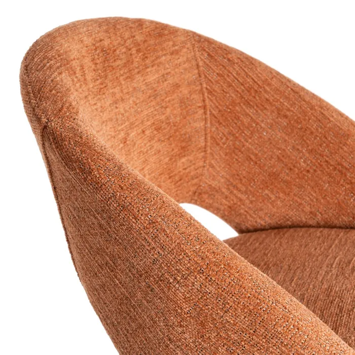 Sgabello contract zucca in tessuto e struttura in metallo 53 x 48 x 100 cm - immagine 7