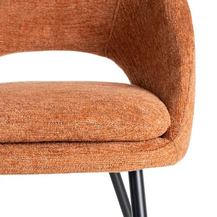 Sgabello contract zucca in tessuto e struttura in metallo 53 x 48 x 100 cm - immagine 9