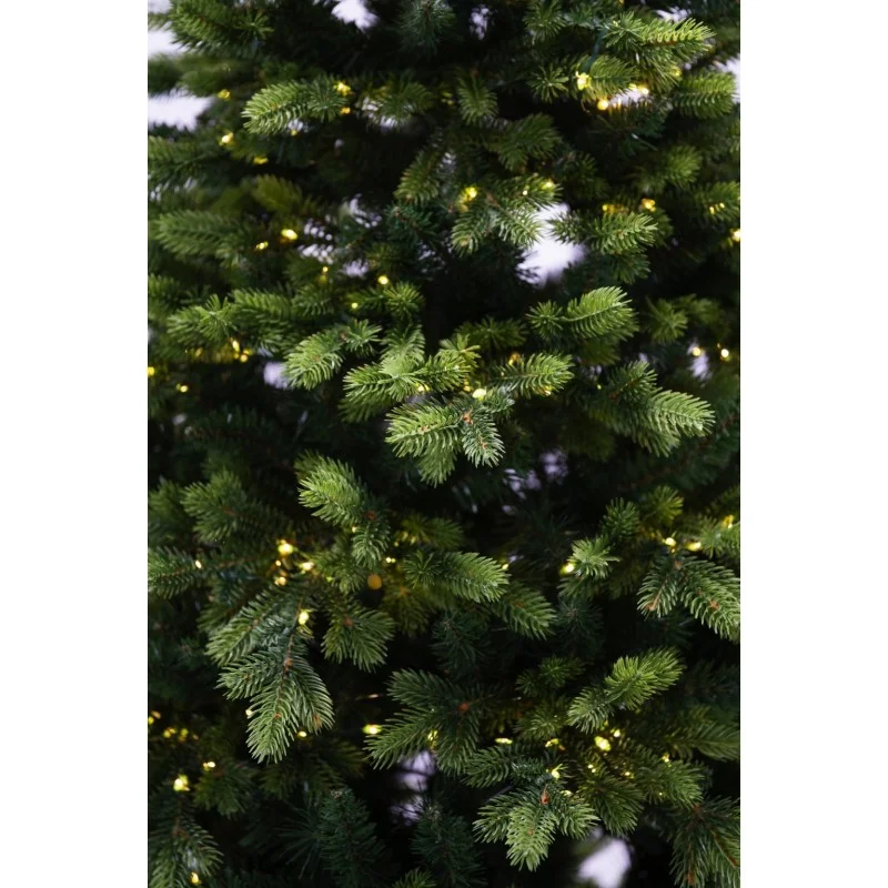 Albero di Natale Darsy LED con Tronco integrato h240 cm con 1450 LED integrati - immagine 5