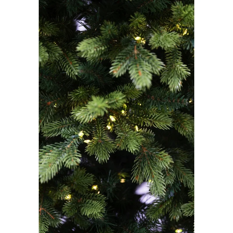 Albero di Natale Darsy LED con Tronco integrato h240 cm con 1450 LED integrati - immagine 7
