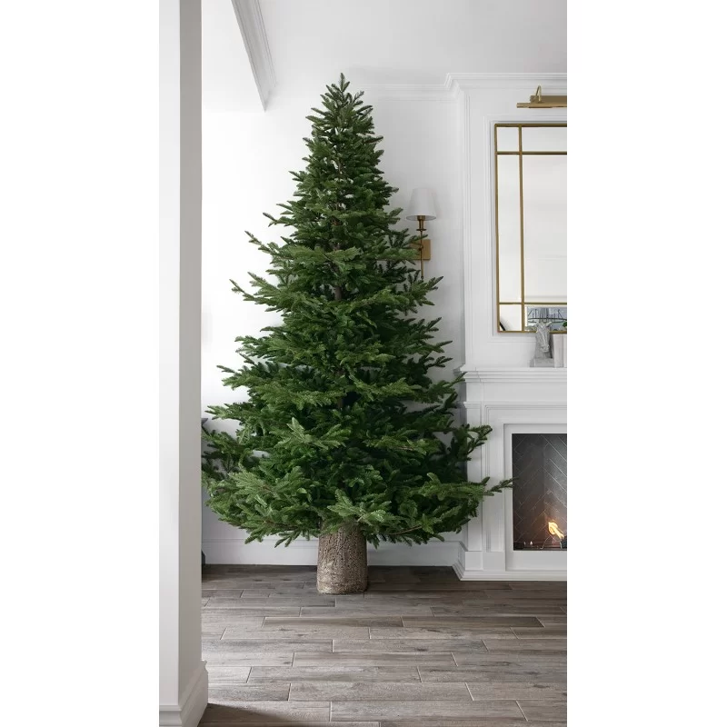 Albero di Natale Rockefeller h240 cm Ø176 Effetto REAL TOUCH by Salvatore Izzo- NAT02135 - immagine 2